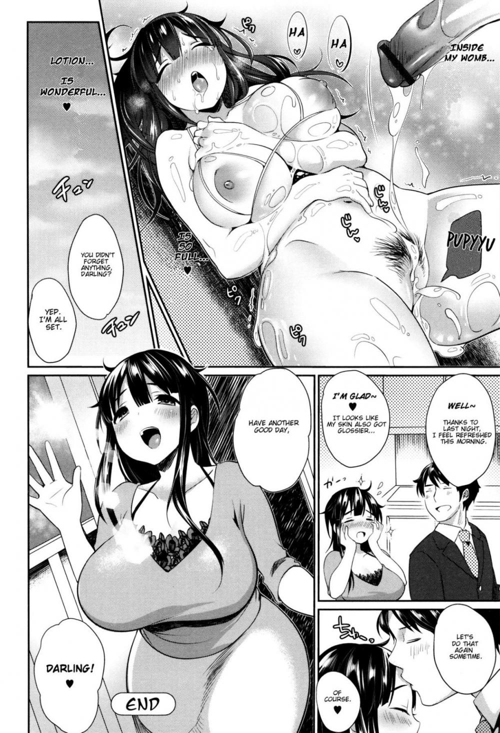 Hentai Manga Comic-Lotion~wife-Read-20